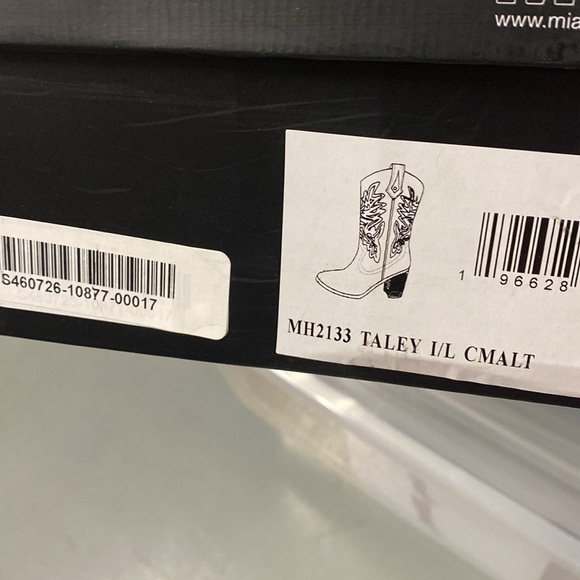 🎉New Years Sale🎉MIA Taley Tall WesternBoots NIBNWTSize 9 Embroidered FauxLeather - Picture 13 of 14
